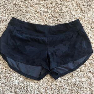 Lululemon Camo Print Shorts 8